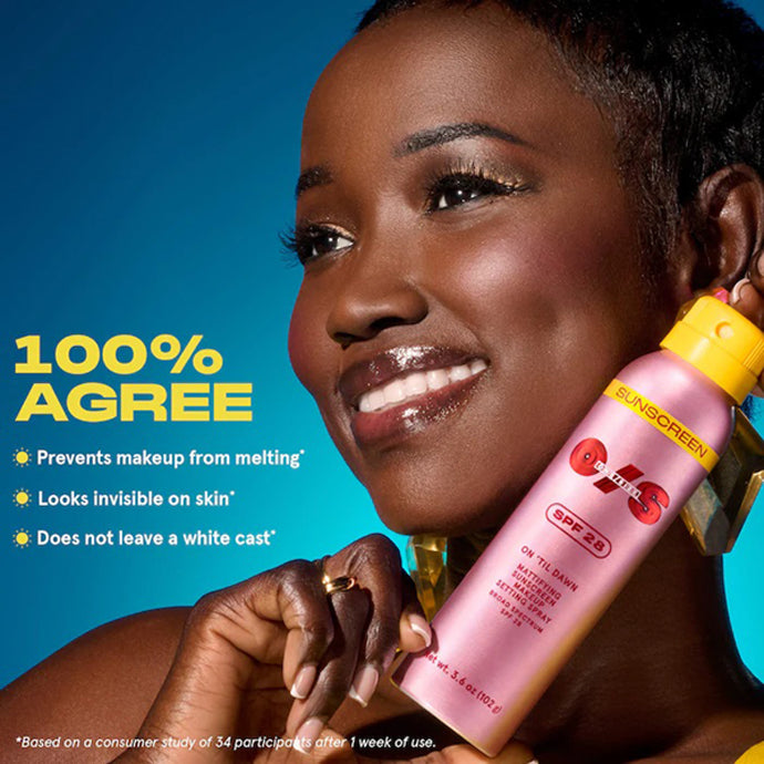 One Size SPF 28 On Til Dawn Mattifying Sunscreen Makeup Setting Spray
