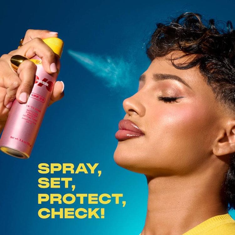 One Size SPF 28 On Til Dawn Mattifying Sunscreen Makeup Setting Spray