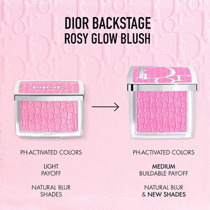 Dior Backstage Rosy Glow Natural glow Blush 4.5g (new)