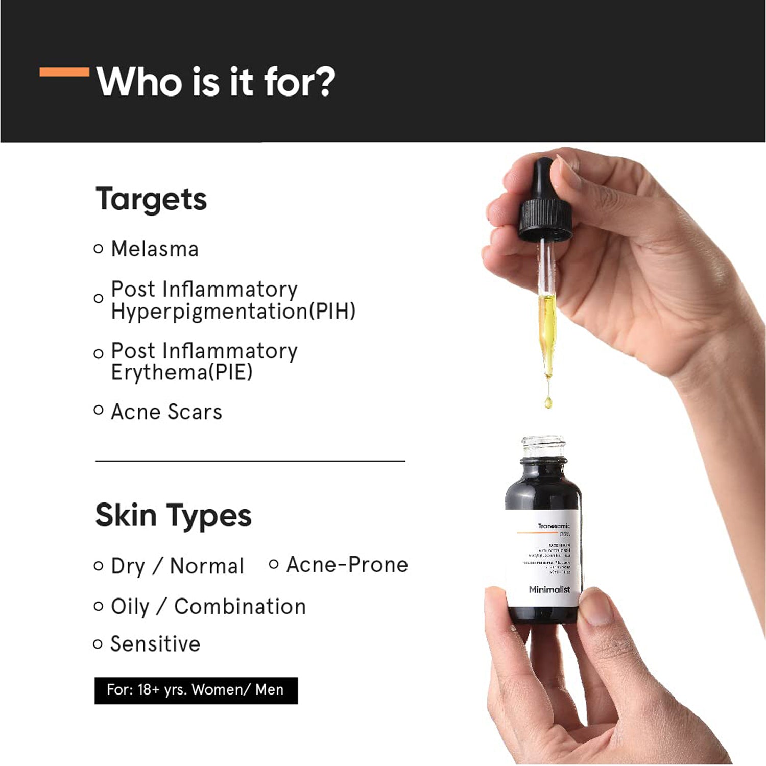 Minimalist Tranexamic 03Per Face Serum