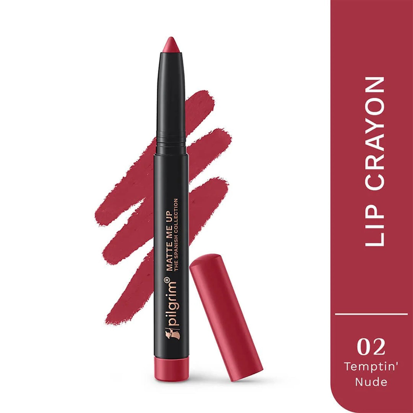 Pilgrim The Spanish Collection Matte Me Up Lip Crayon 1.4G