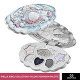Flower Knows Shells Jewel Collection 6-Color Eyeshadow Palette