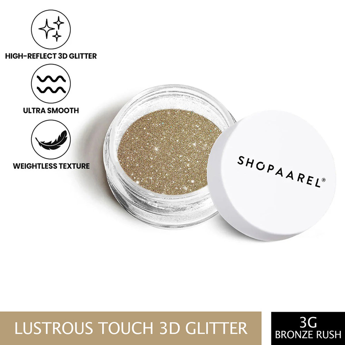 Shopaarel Lustrous Touch Glitter 3G