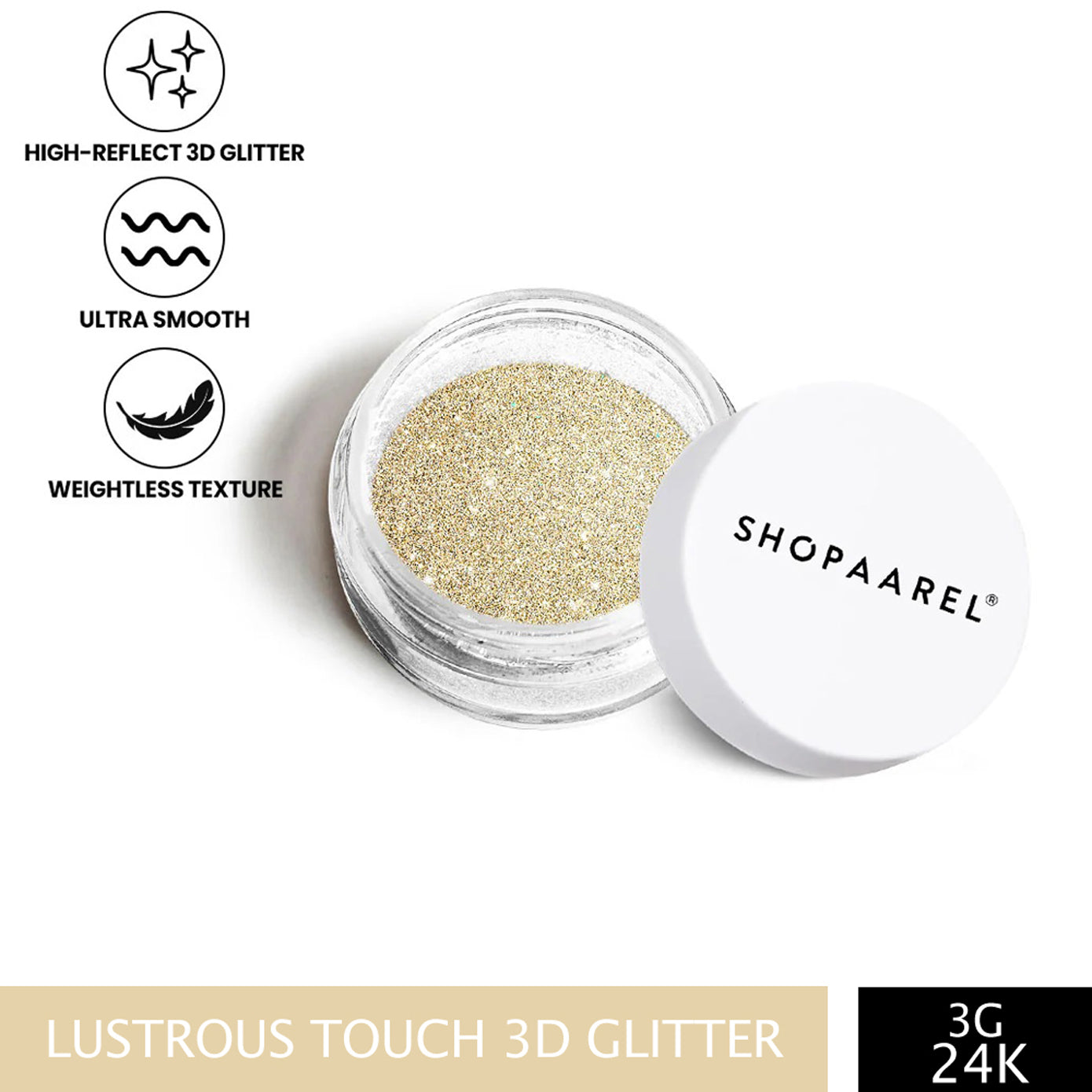 Shopaarel Lustrous Touch Glitter 3G