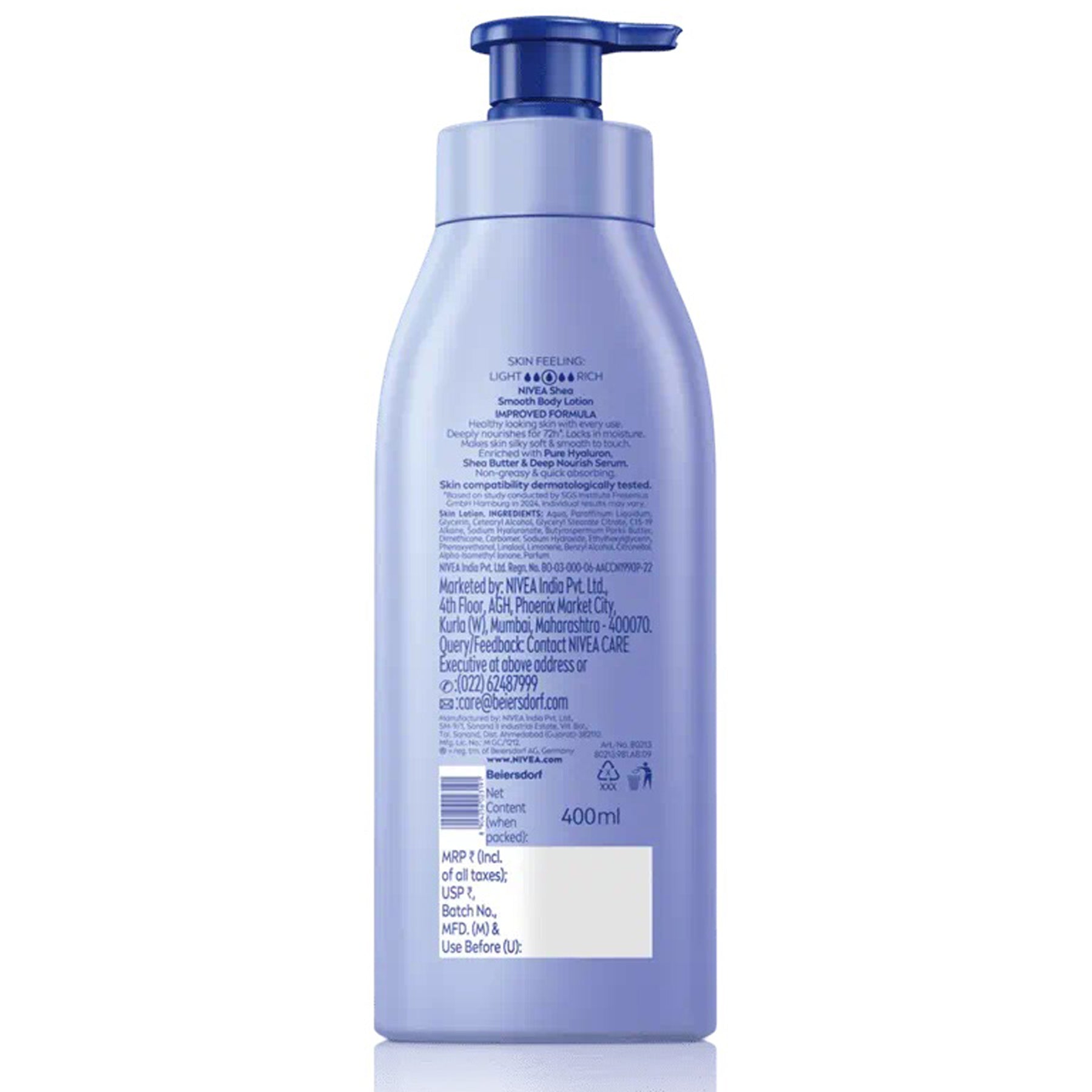 Nivea Shea Smooth Body Lotion