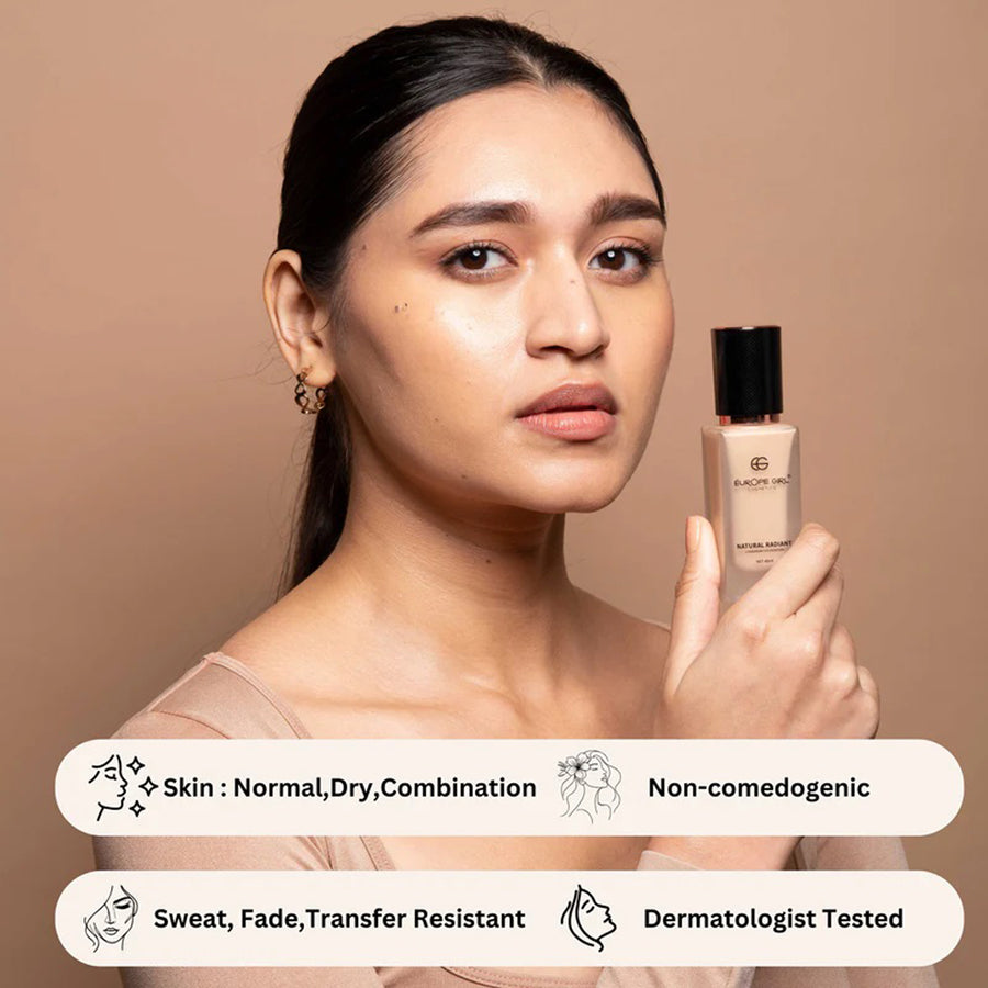 Europe Girl Natural Radiance Longwear Foundation 35Ml