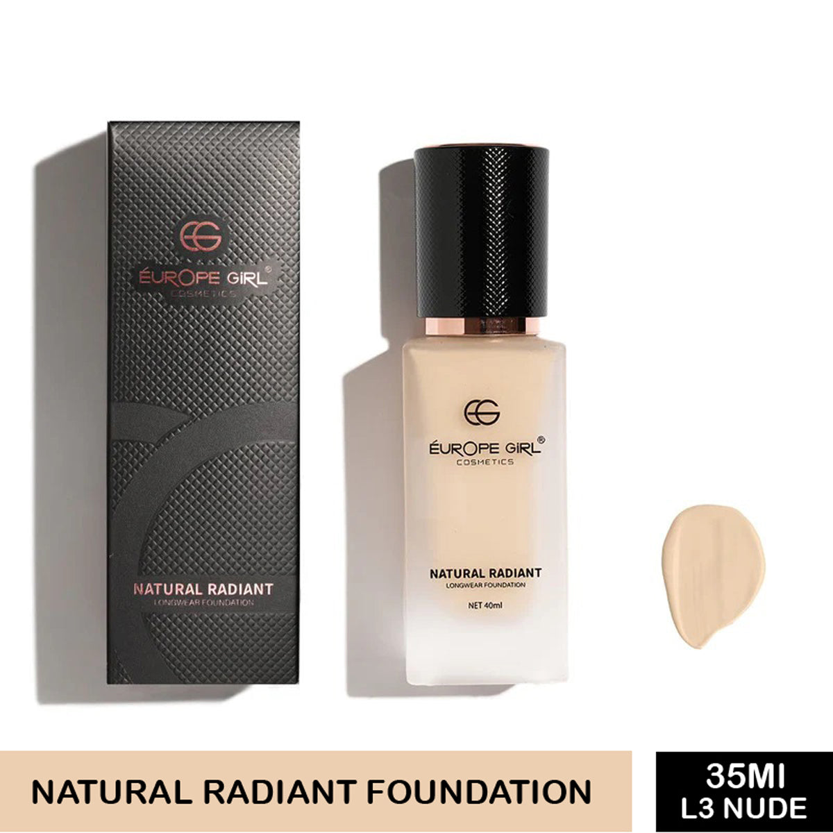 Europe Girl Natural Radiance Longwear Foundation 35Ml