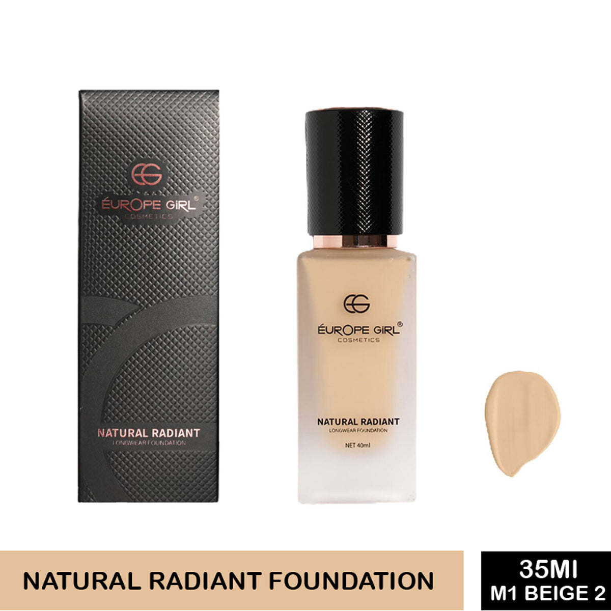 Europe Girl Natural Radiance Longwear Foundation 35Ml