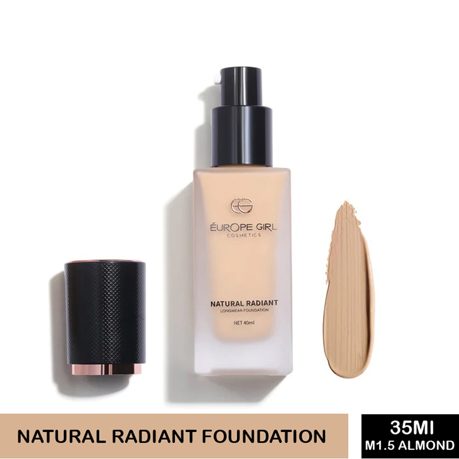Europe Girl Natural Radiance Longwear Foundation 35Ml