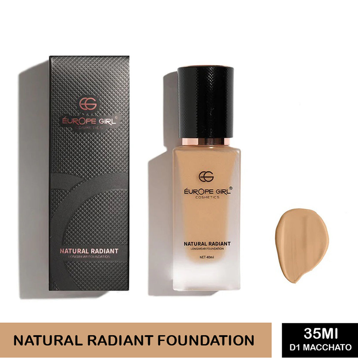 Europe Girl Natural Radiance Longwear Foundation 35Ml