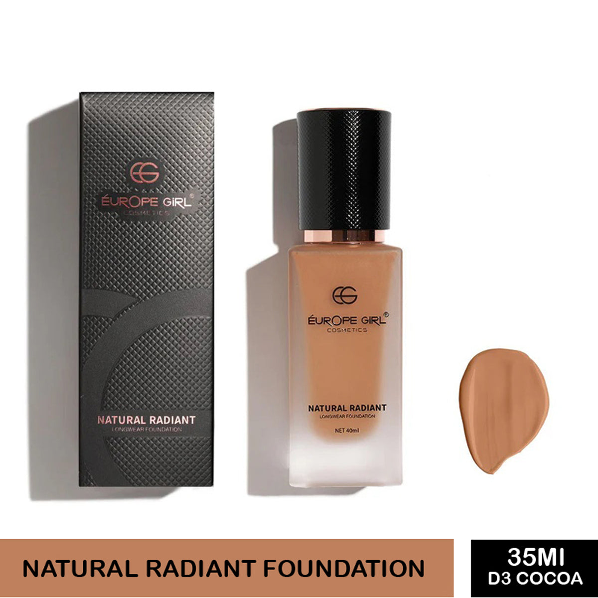 Europe Girl Natural Radiance Longwear Foundation 35Ml