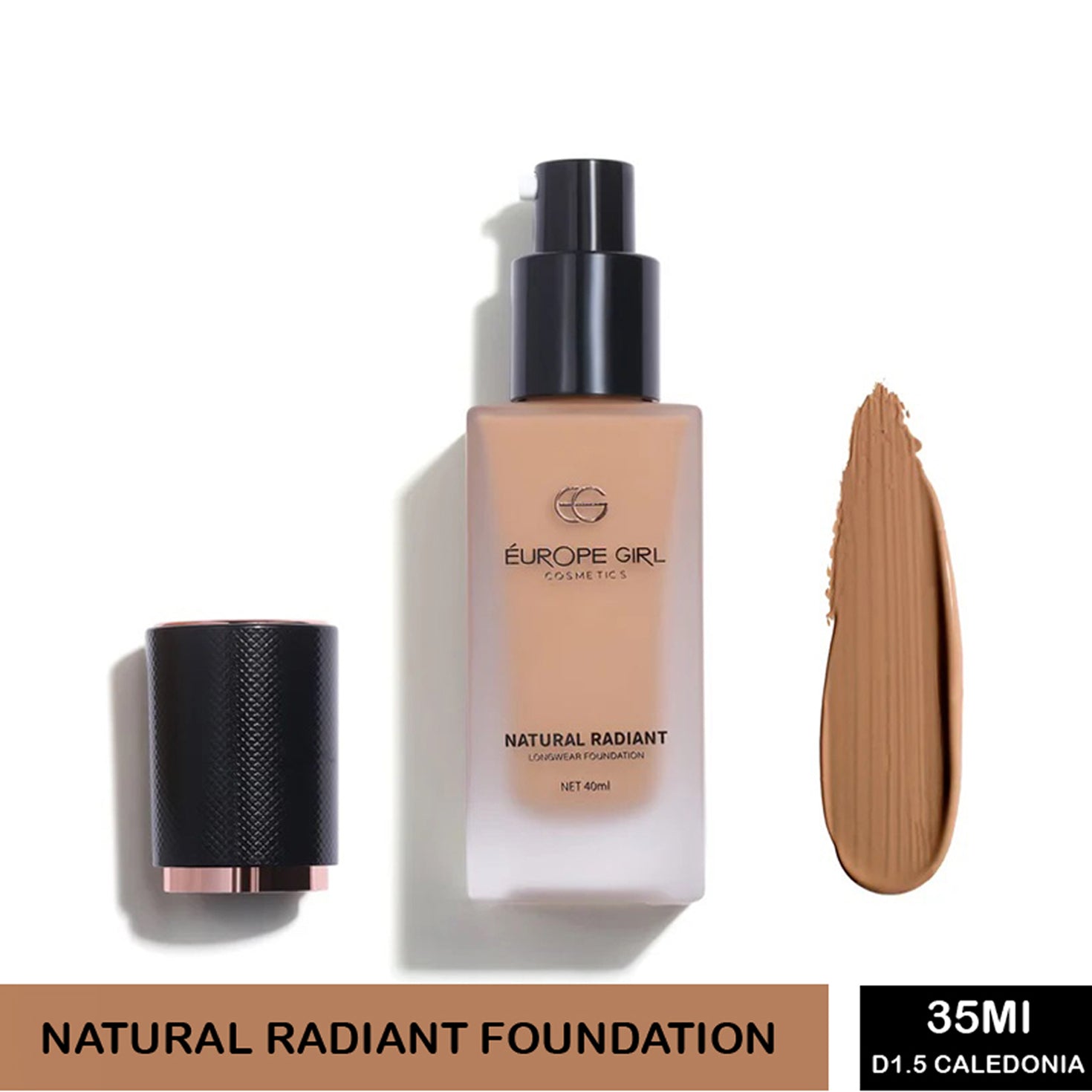 Europe Girl Natural Radiance Longwear Foundation 35Ml