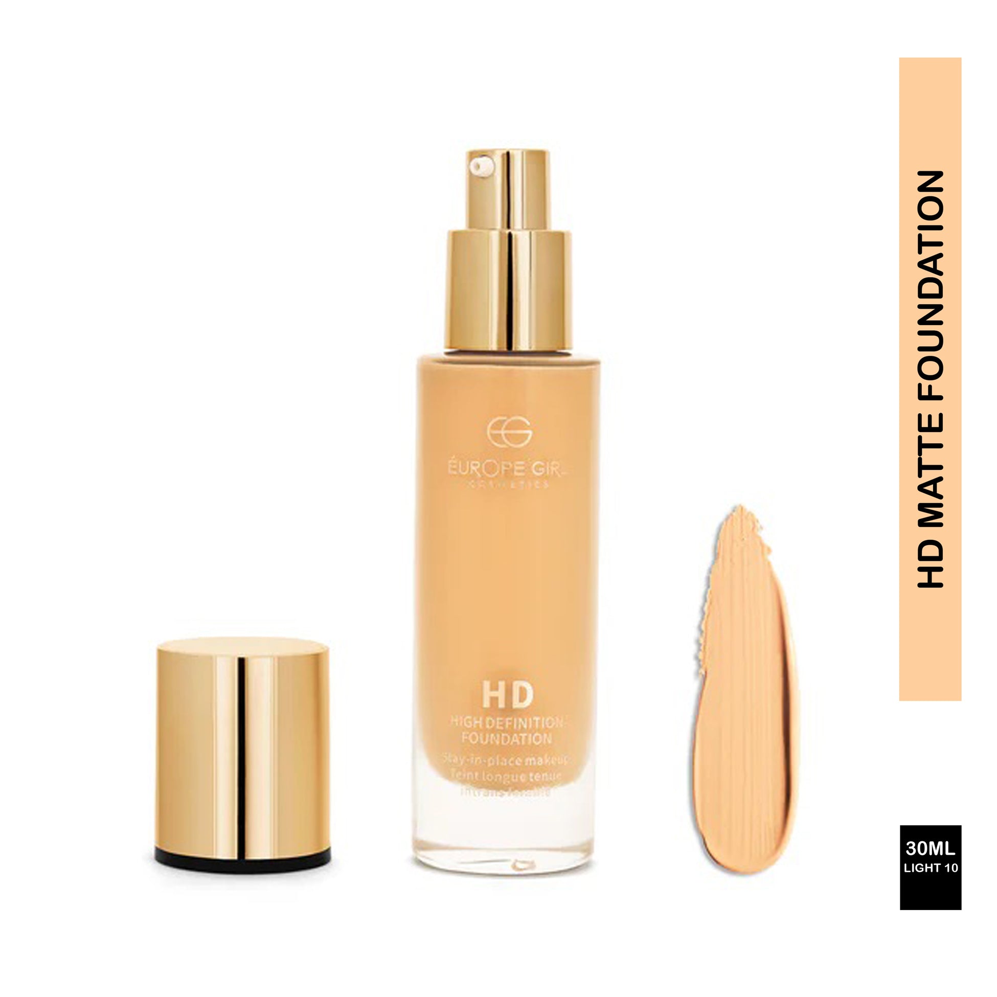 Europe Girl High Definition Foundation 30Ml