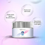 Faces Comfy Glow 2Per Kojic Acid Night Cream