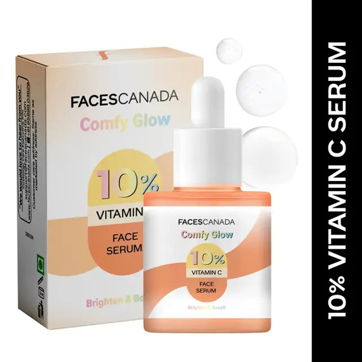 Faces Comfy Glow 10Per Vitamin C Face Serum