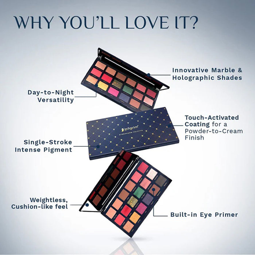 Pilgrim The French Collection Pro-Eyeshadow 1.4G*18N