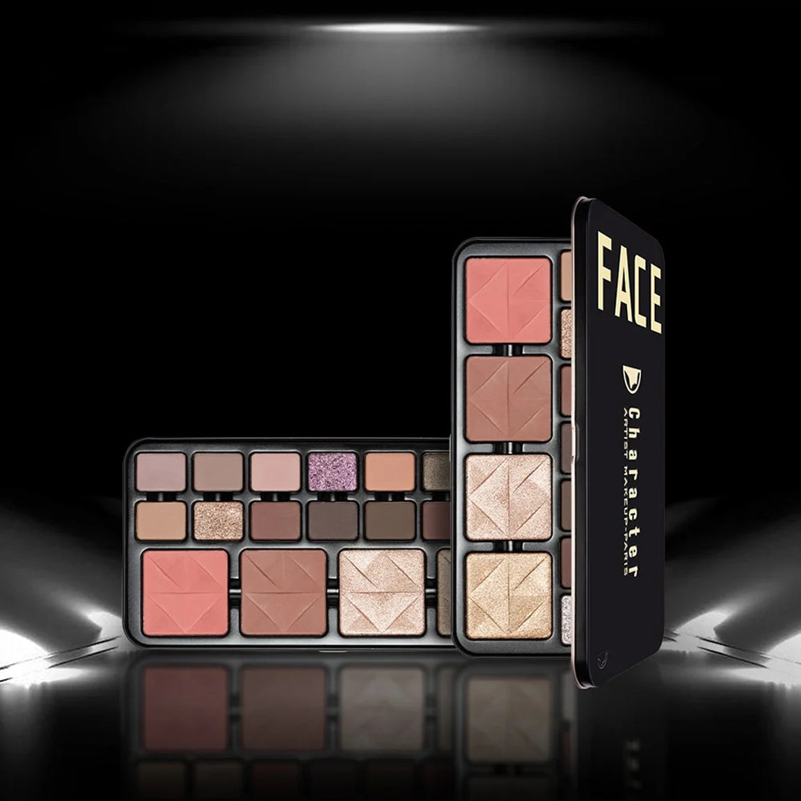Character Blush/Highlighter & Eyeshadow Palette 56.8G