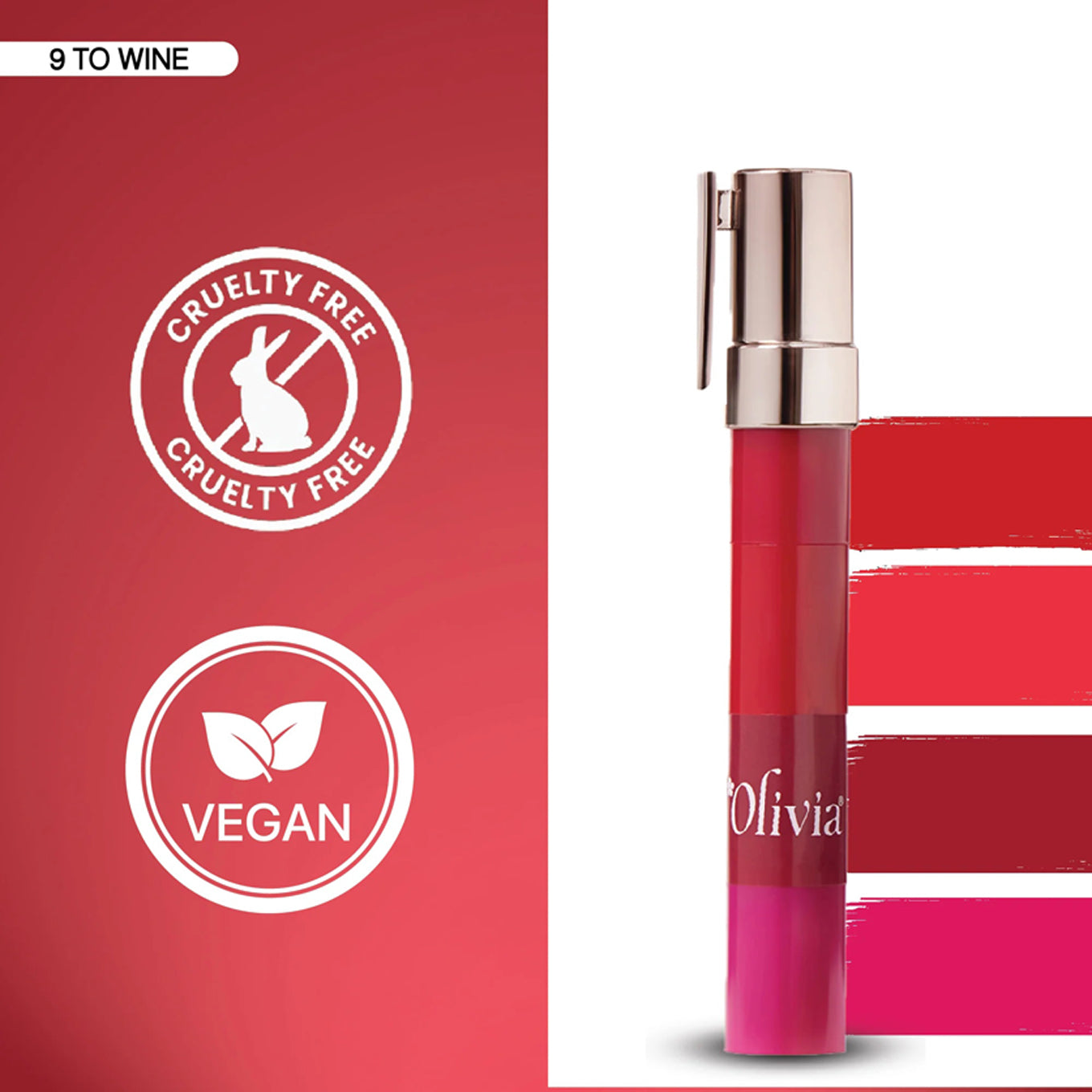 Olivia Pocket Glam Lip Color Stack 6G