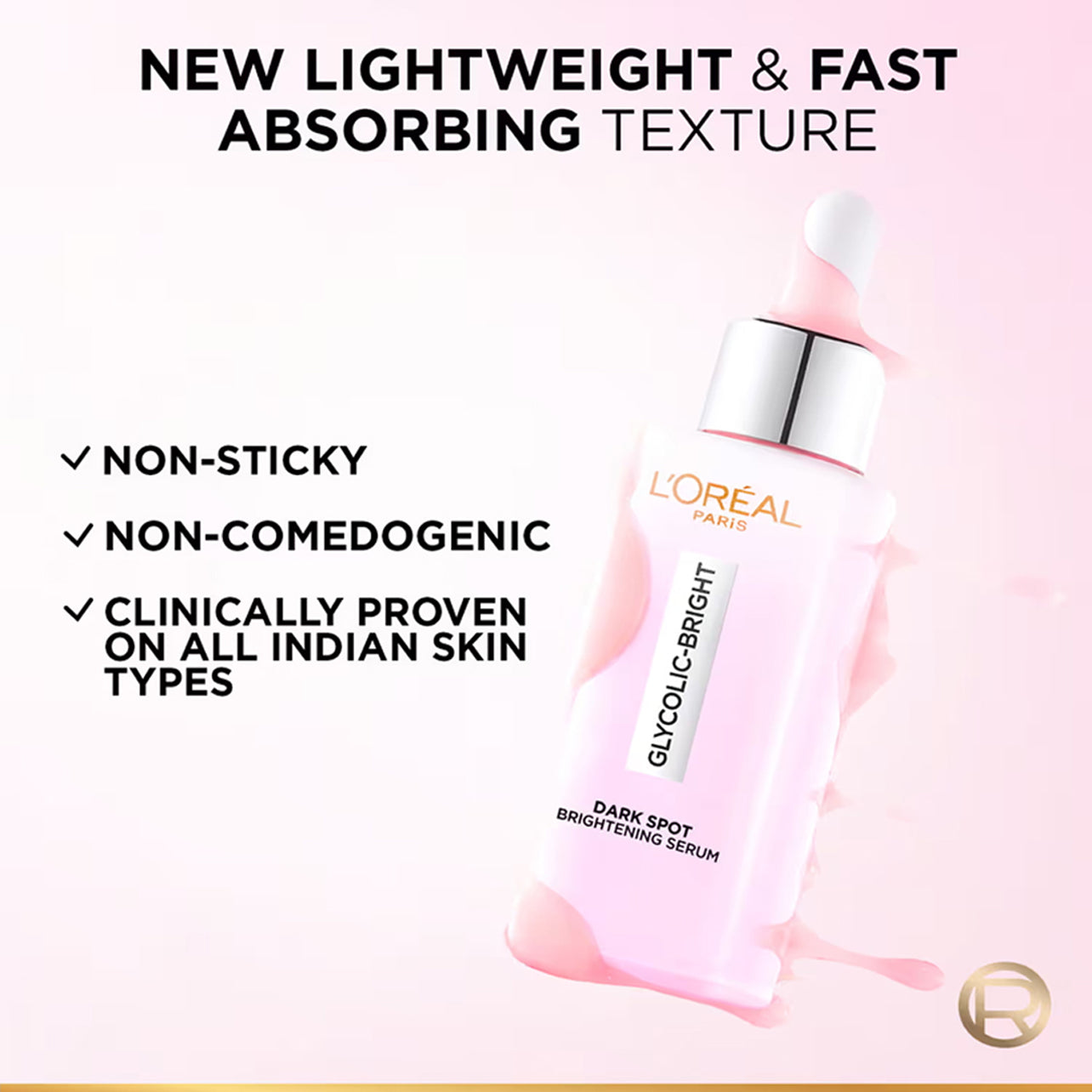 Loreal Glycolic Day Cream + Night Cream+Serum 50+50+30ML