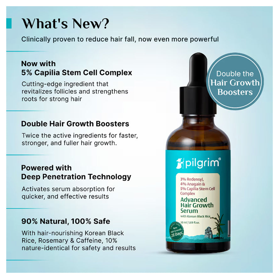 Pilgrim Advanced Hair Growth Serum