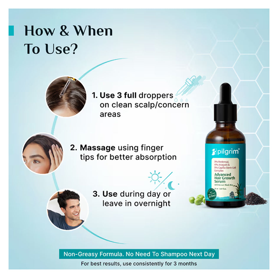 Pilgrim Advanced Hair Growth Serum