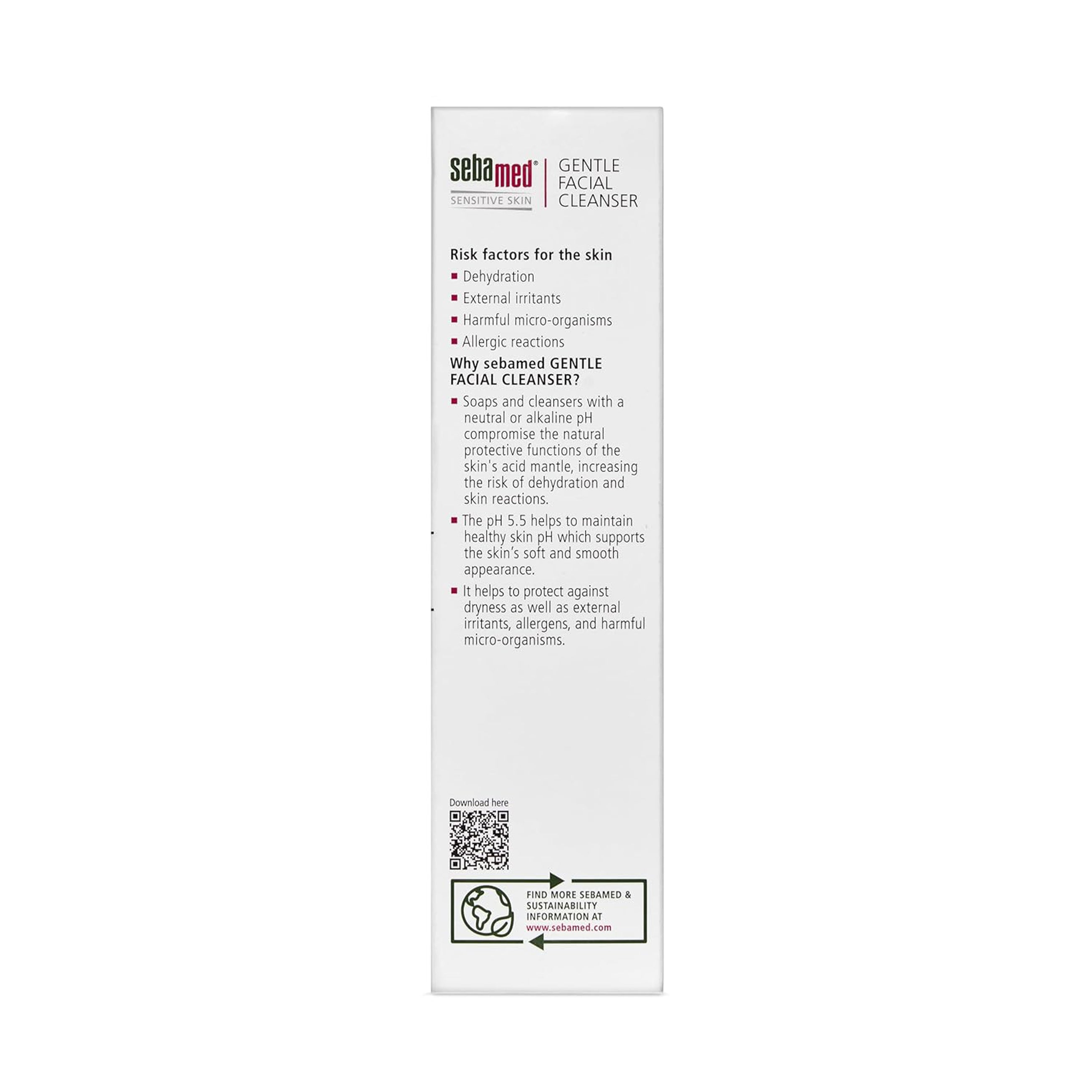 Sebamed Gentle Facial Cleanser