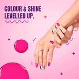 Lakme Elle 18 Nail Pop Gel Finish 10ML