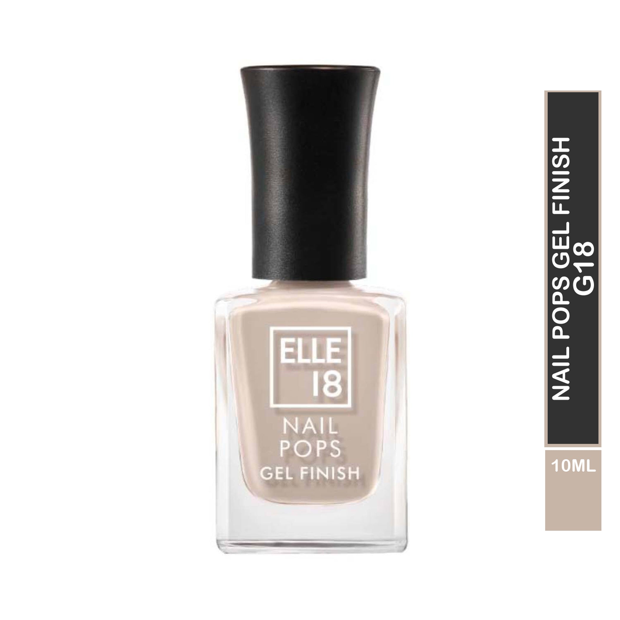 Lakme Elle 18 Nail Pop Gel Finish 10ML