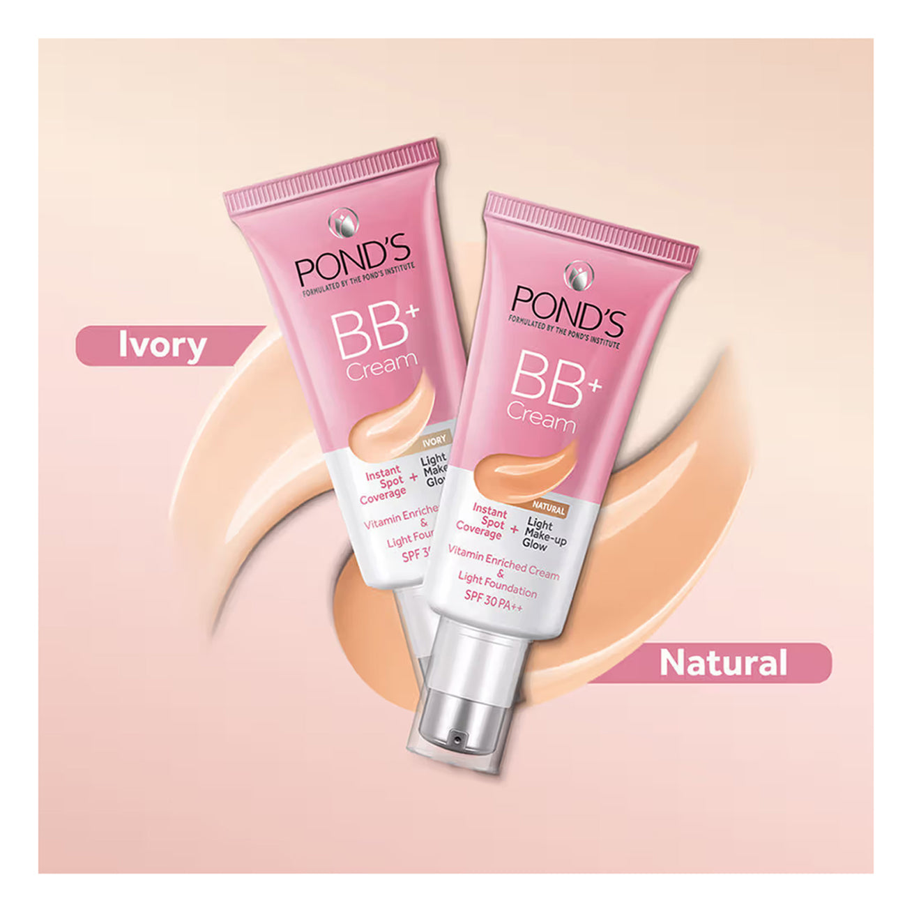 Ponds Instant Coverage & Glow Bb+ Cream 30G
