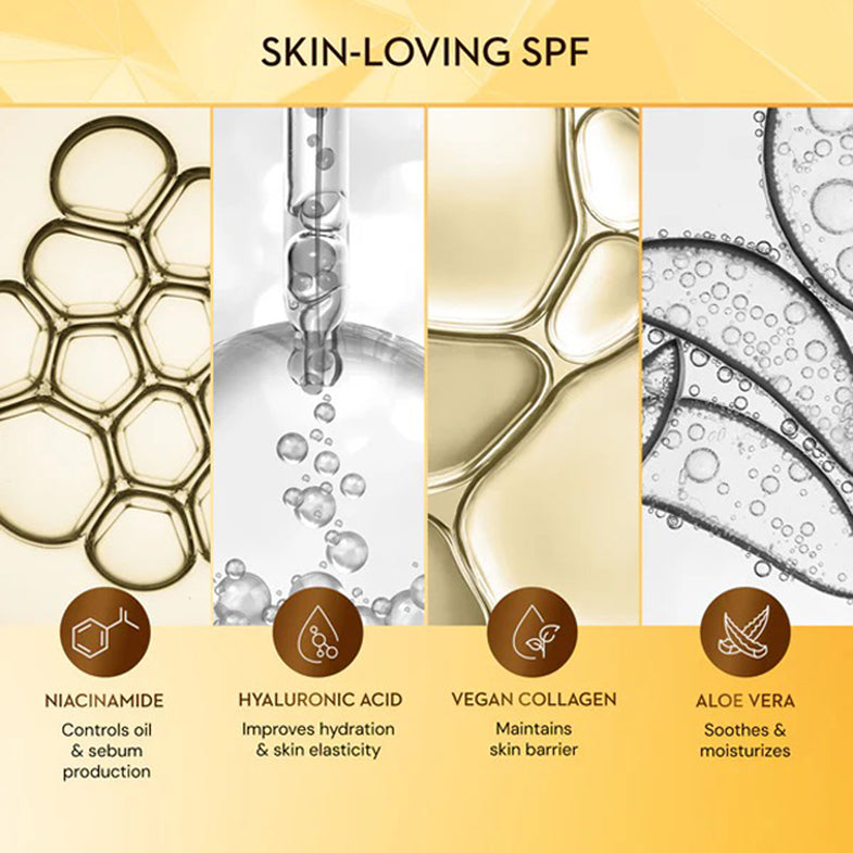 Sugar Tan Ban 4Per Niacinamide Sunscreen Light Gel SPF 50+ PA++++