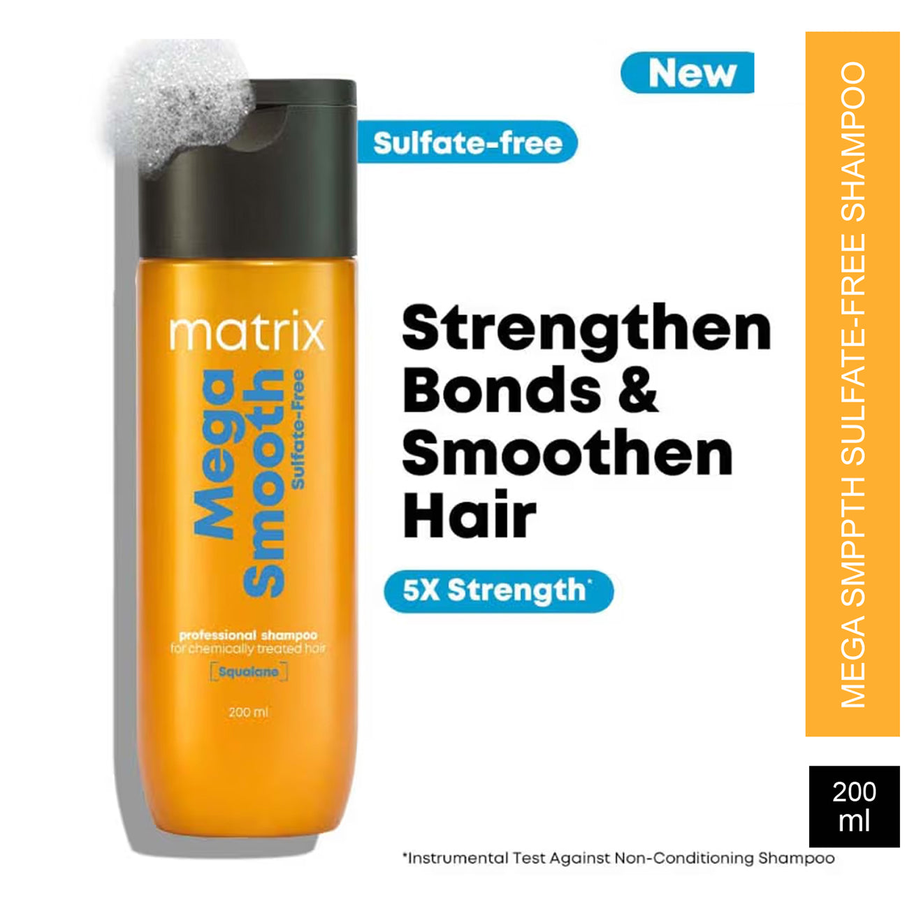 Matrix Mega Smooth Sulfate Free Shampoo Squalana