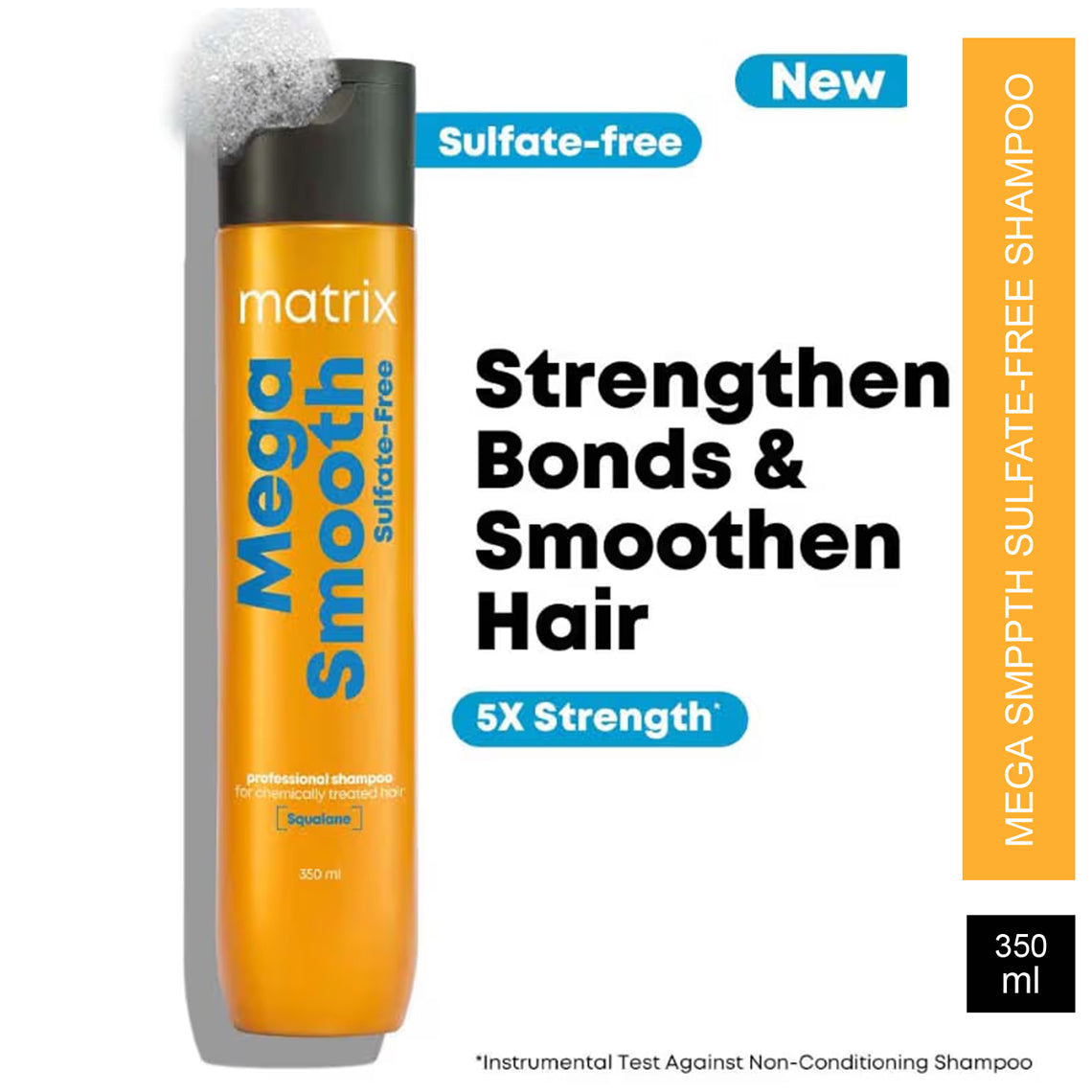 Matrix Mega Smooth Sulfate Free Shampoo Squalana