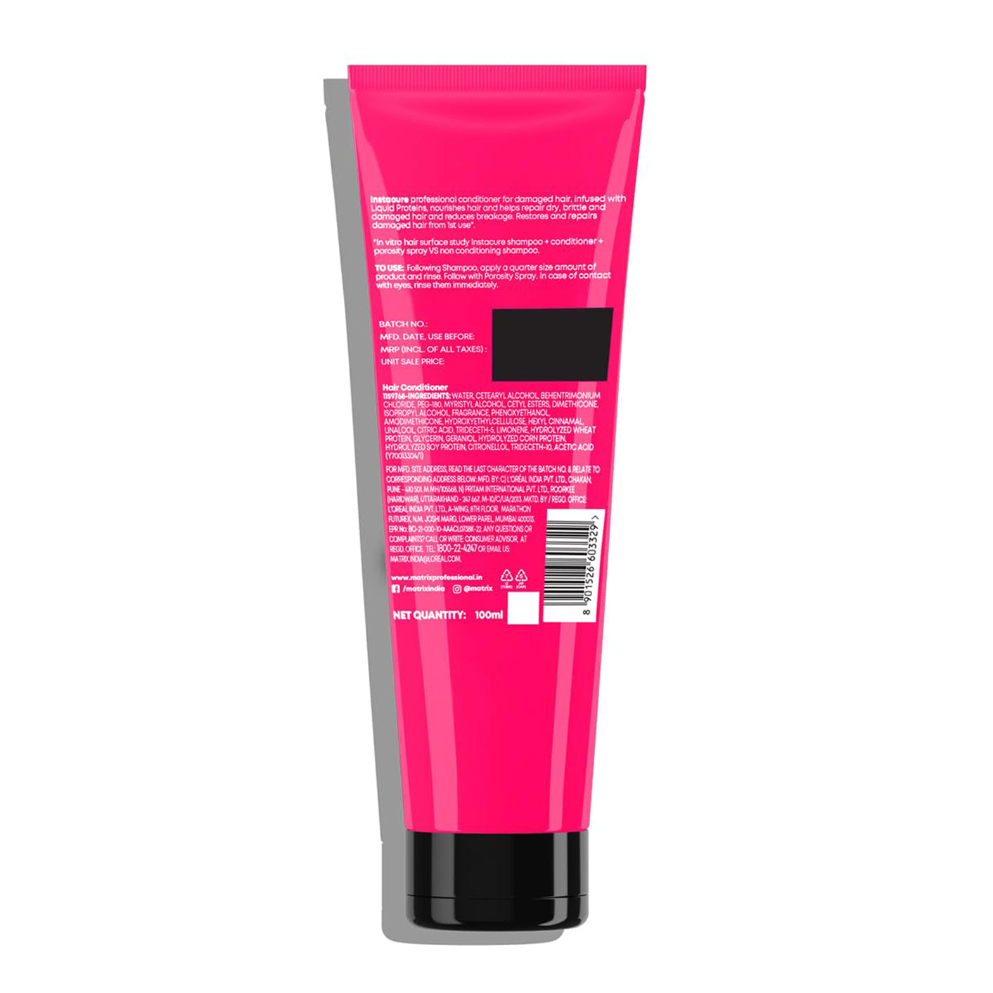 Matrix Insta Cure Conditioner Liquid Proteins
