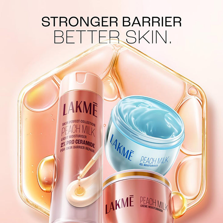 Lakme Peach Gel Moisturiser 2Per Pro Ceramide