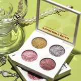 F Studio Starlight Quad Four High - Shine Glitter Shades /-/03 Rose Aura