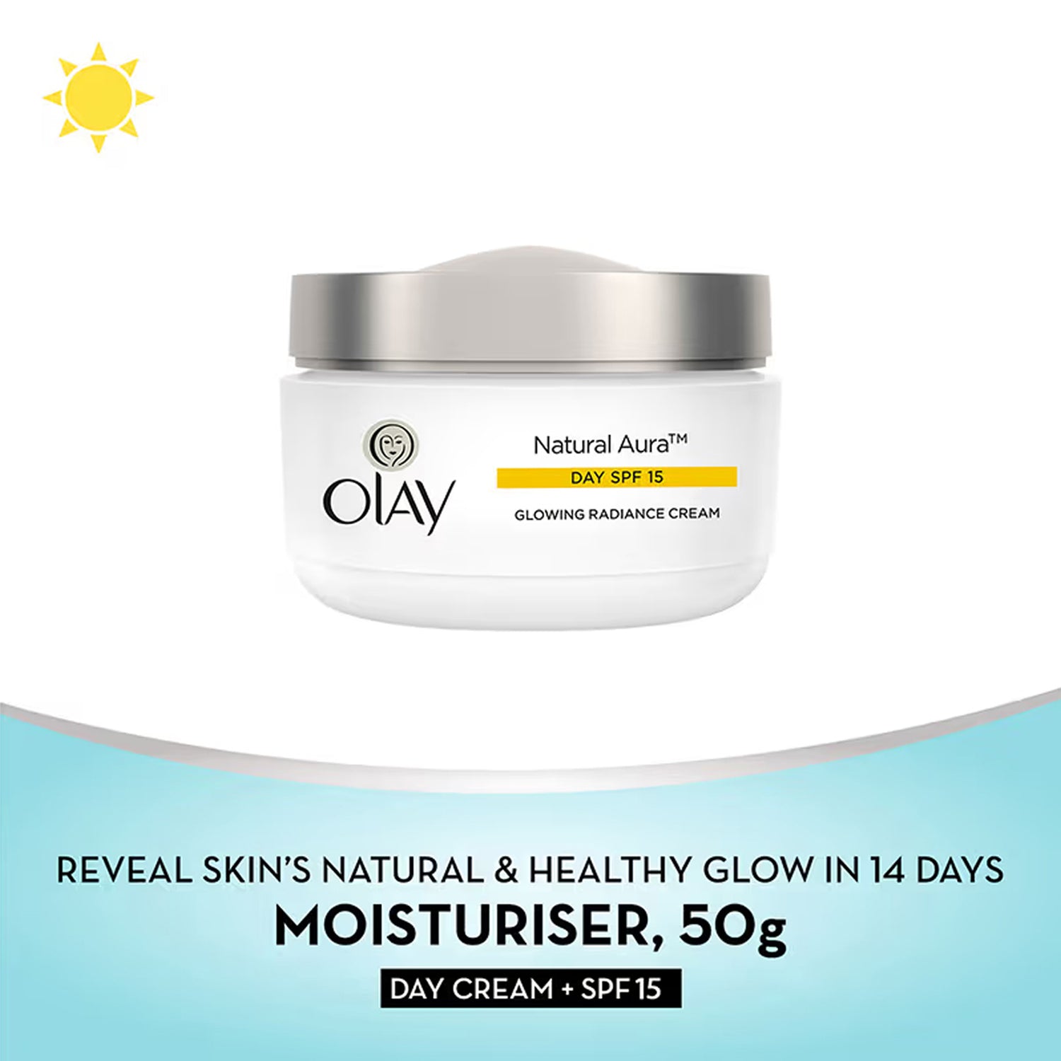 Olay Natural Aura Day Cream With Spf 15 Glowing Radiance Cream
