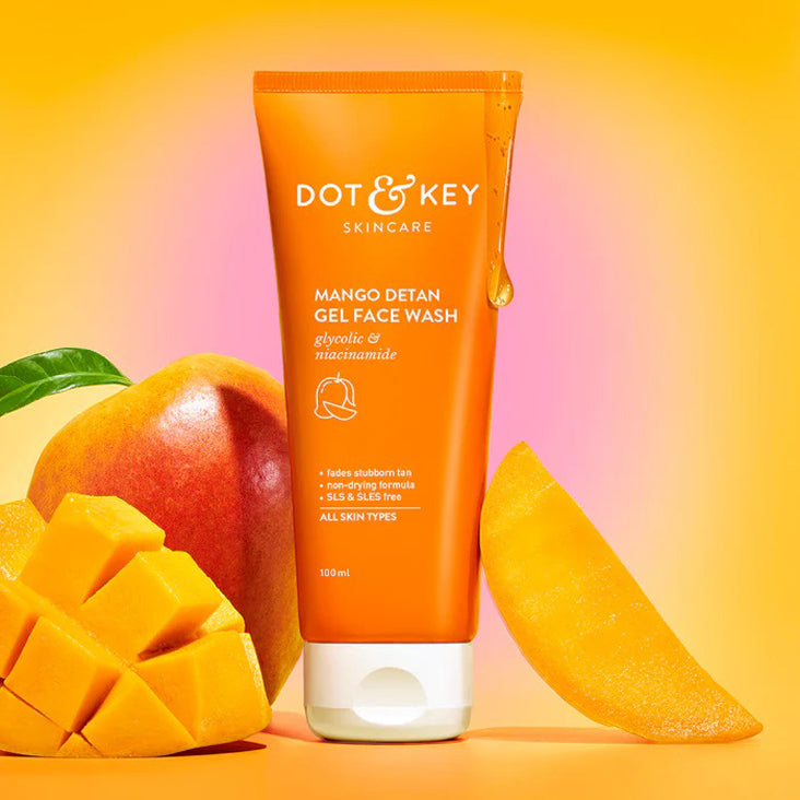 Dot & Key Mango Detan Gel Gel Face Wash 100ML