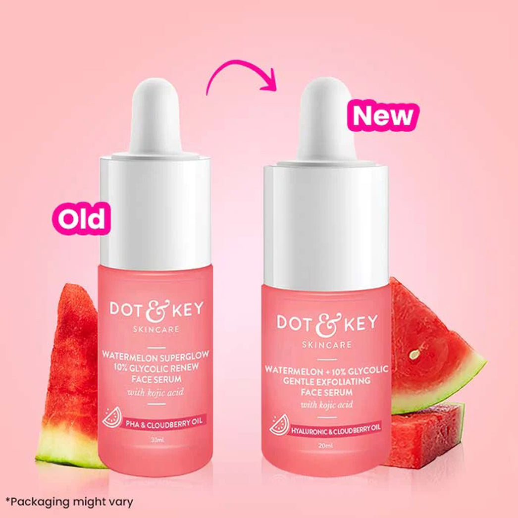 Dot & Key Watermelon + 10Per Glycolic Face Serum
