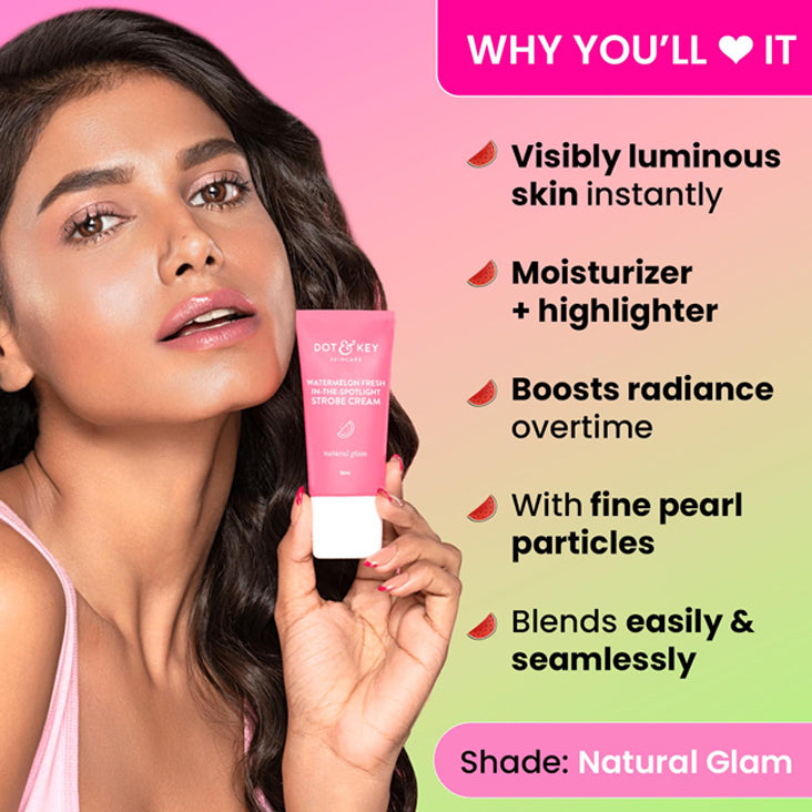 Dot & Key Watermelon Fresh In the Spotlight Strobe Cream 30Ml