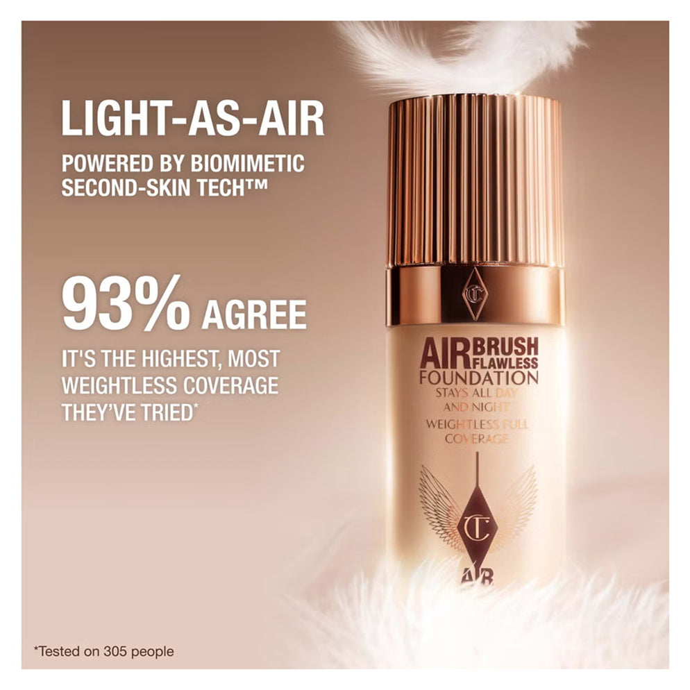 Charlotte Tilbury Air Brush Flawless Blurring Foundation 30ml (New)