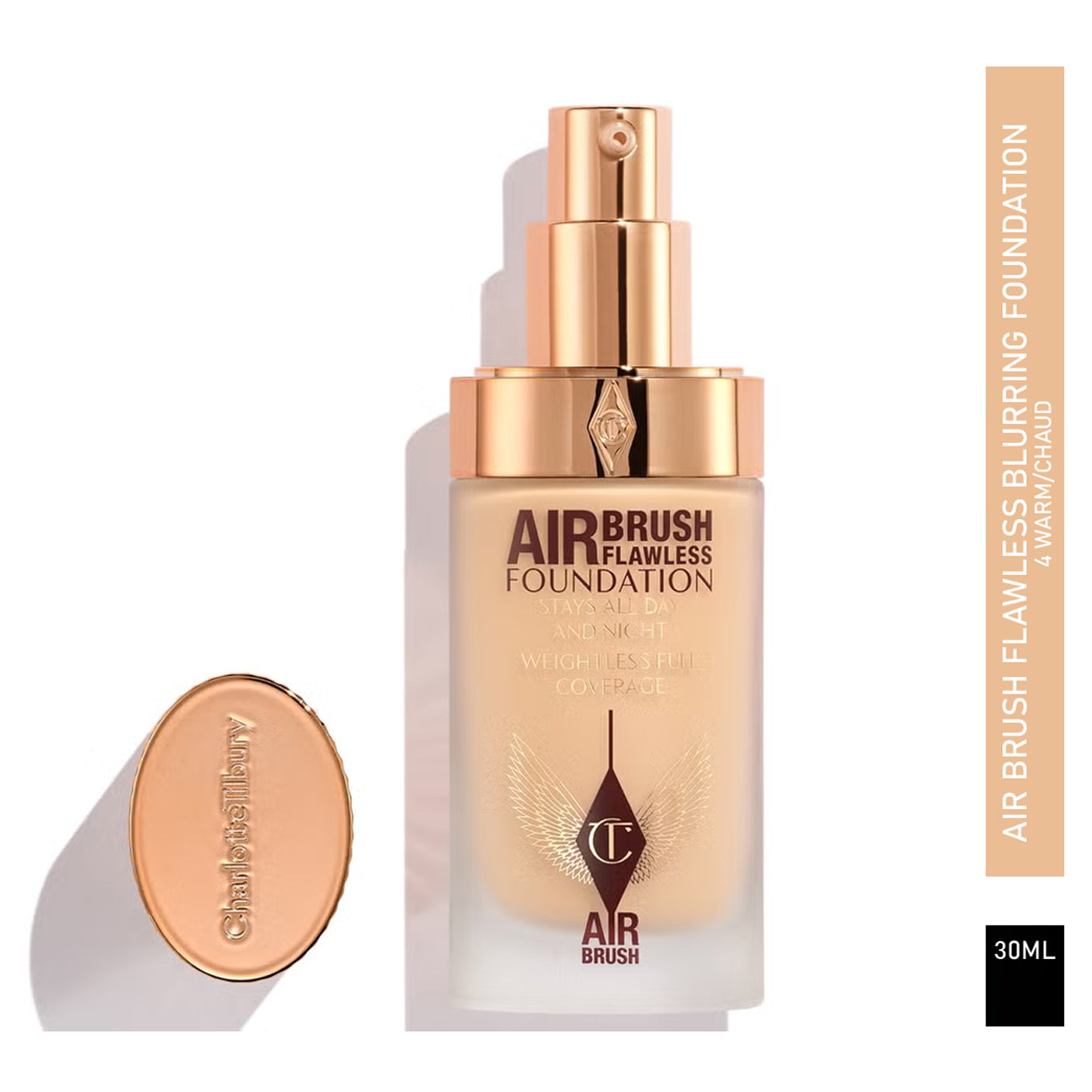 Charlotte Tilbury Air Brush Flawless Blurring Foundation 30ml (New)