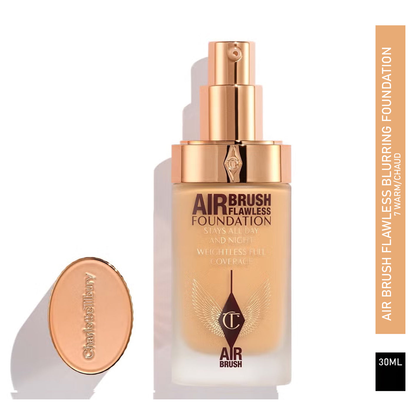 Charlotte Tilbury Air Brush Flawless Blurring Foundation 30ml (New)