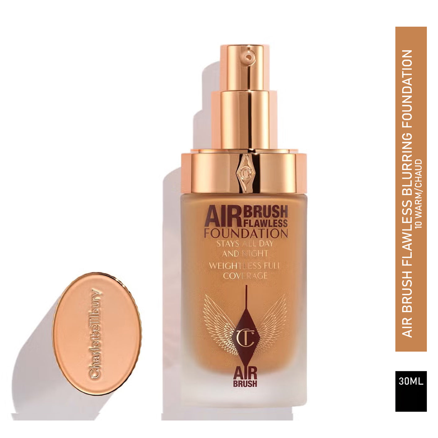 Charlotte Tilbury Air Brush Flawless Blurring Foundation 30ml (New)