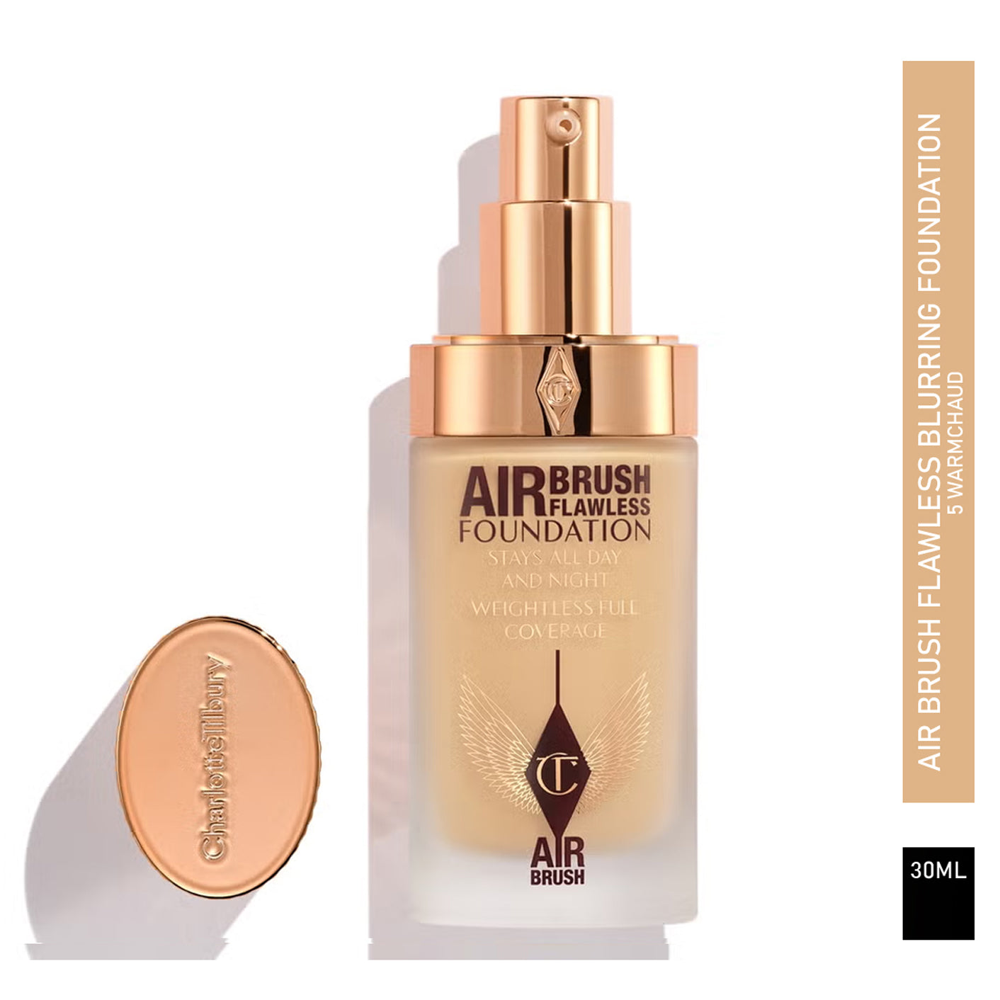 Charlotte Tilbury Air Brush Flawless Blurring Foundation 30ml (New)