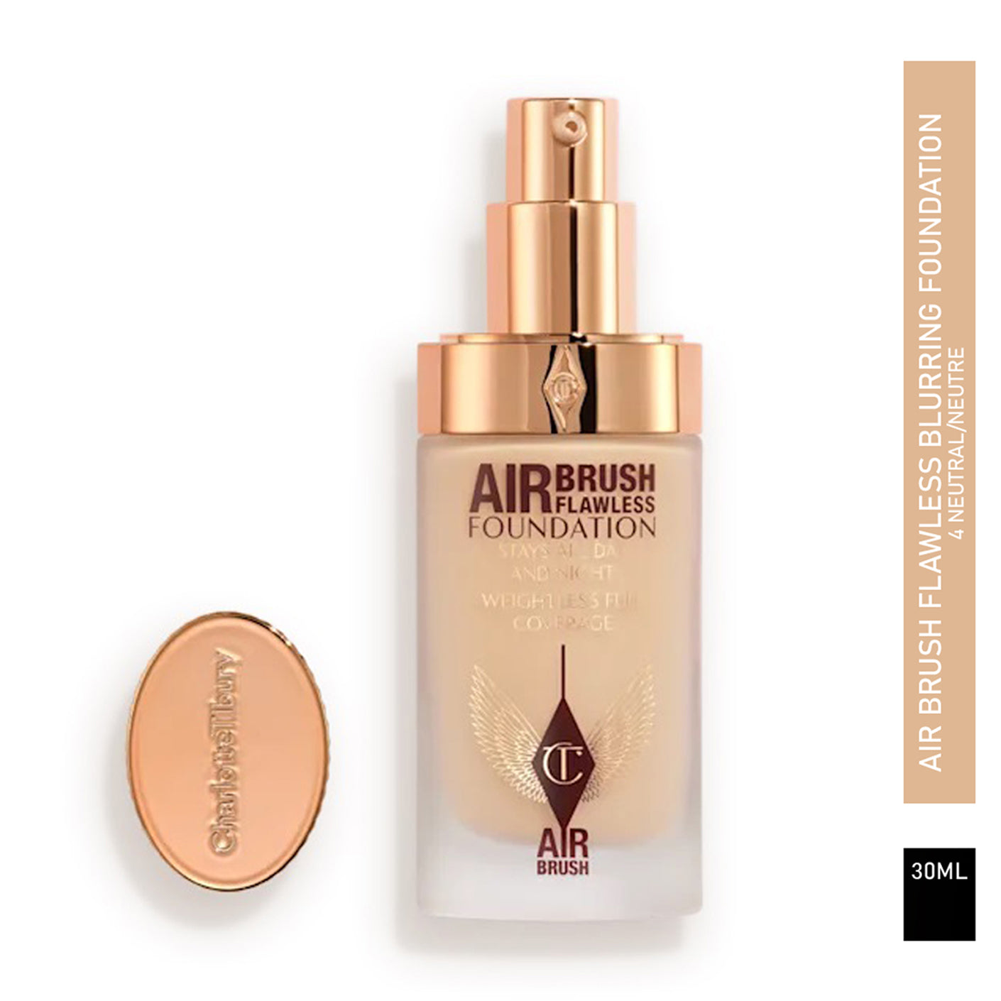 Charlotte Tilbury Air Brush Flawless Blurring Foundation 30ml (New)