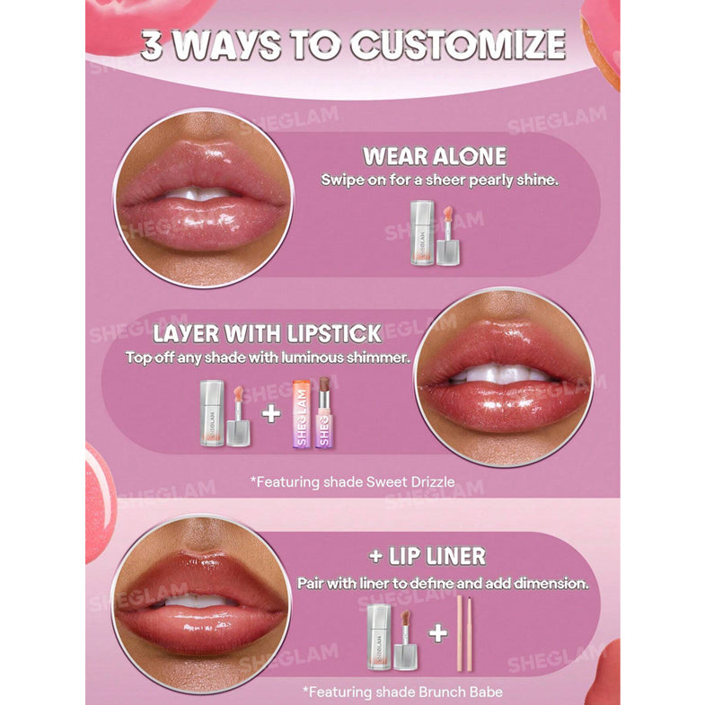 Sheglam Glass Lock Air Gloss 3.4ml