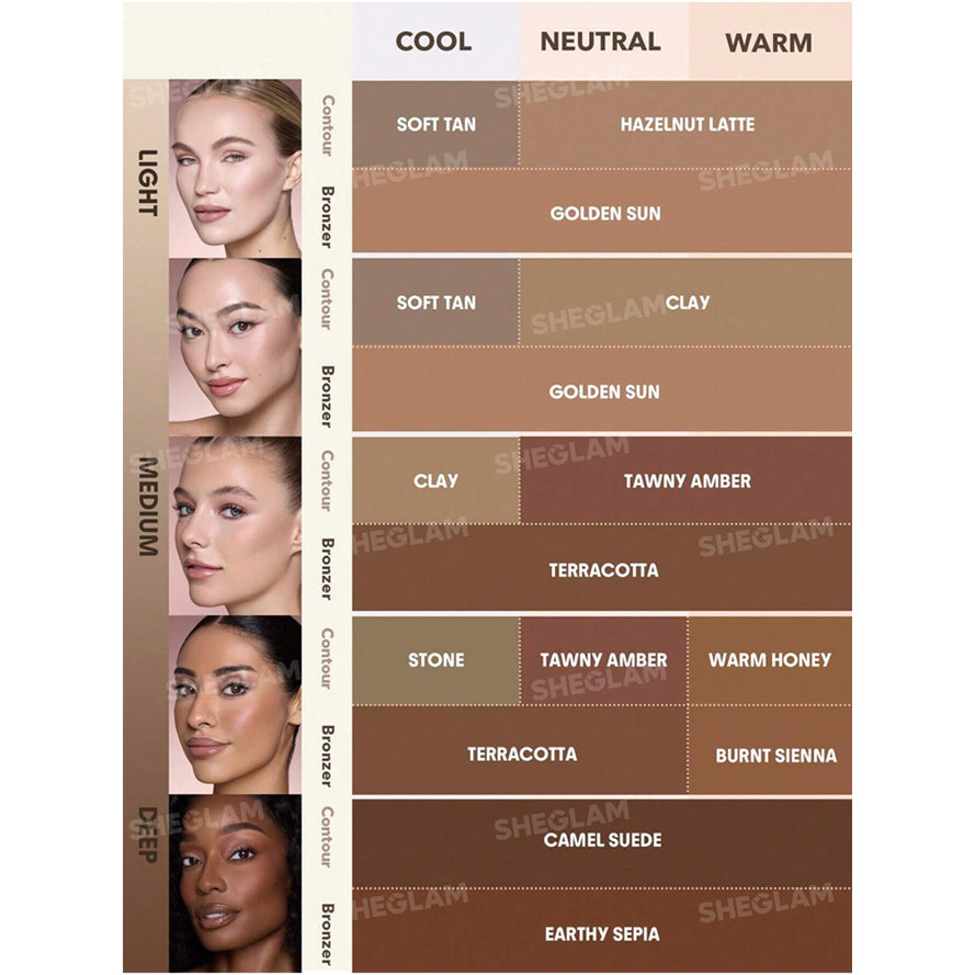 Sheglam Buttery Buff Contour & Bronzer Stick 6g