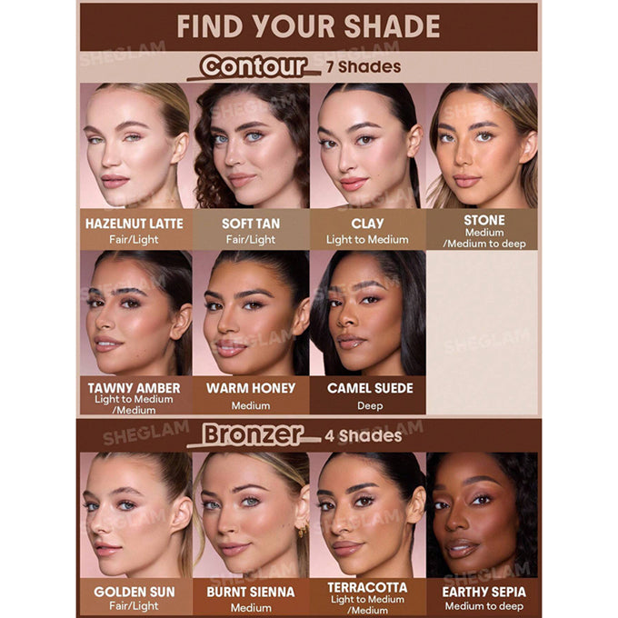 Sheglam Buttery Buff Contour & Bronzer Stick 6g