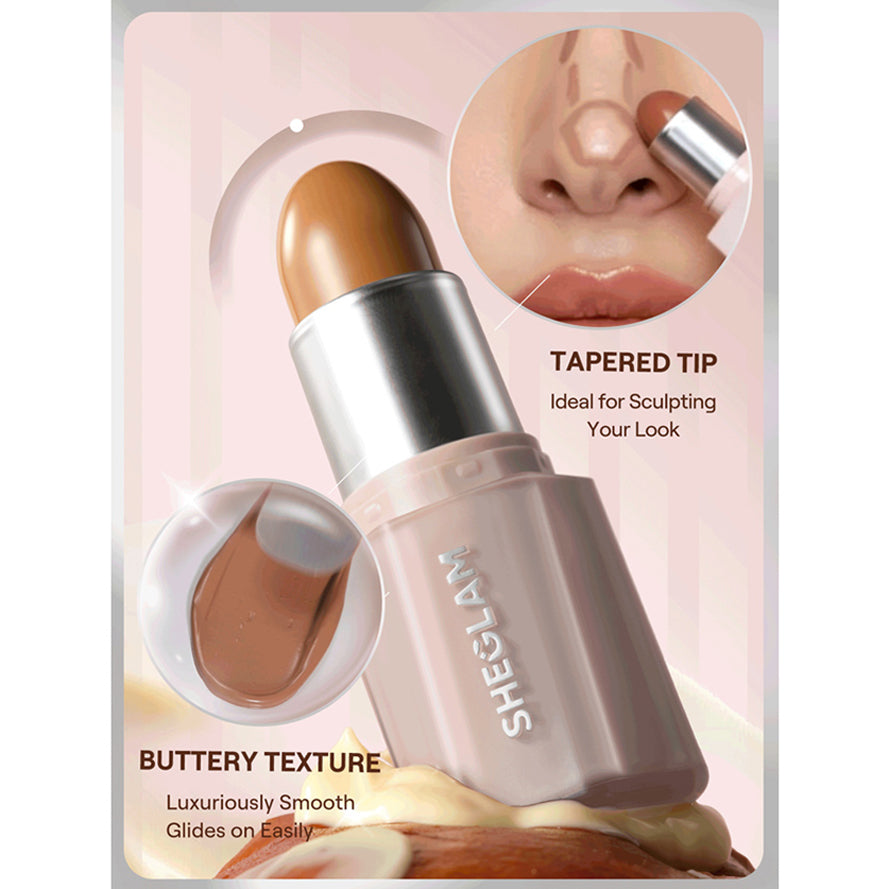 Sheglam Buttery Buff Contour & Bronzer Stick 6g