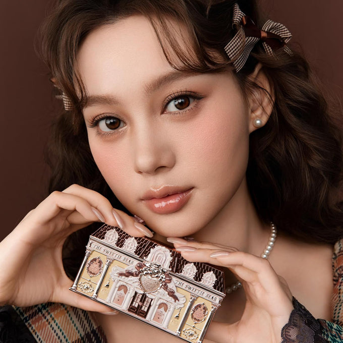 Flower Knows The Sweetie Bear Collection 6-Color Eyeshadow Palette 6.5g